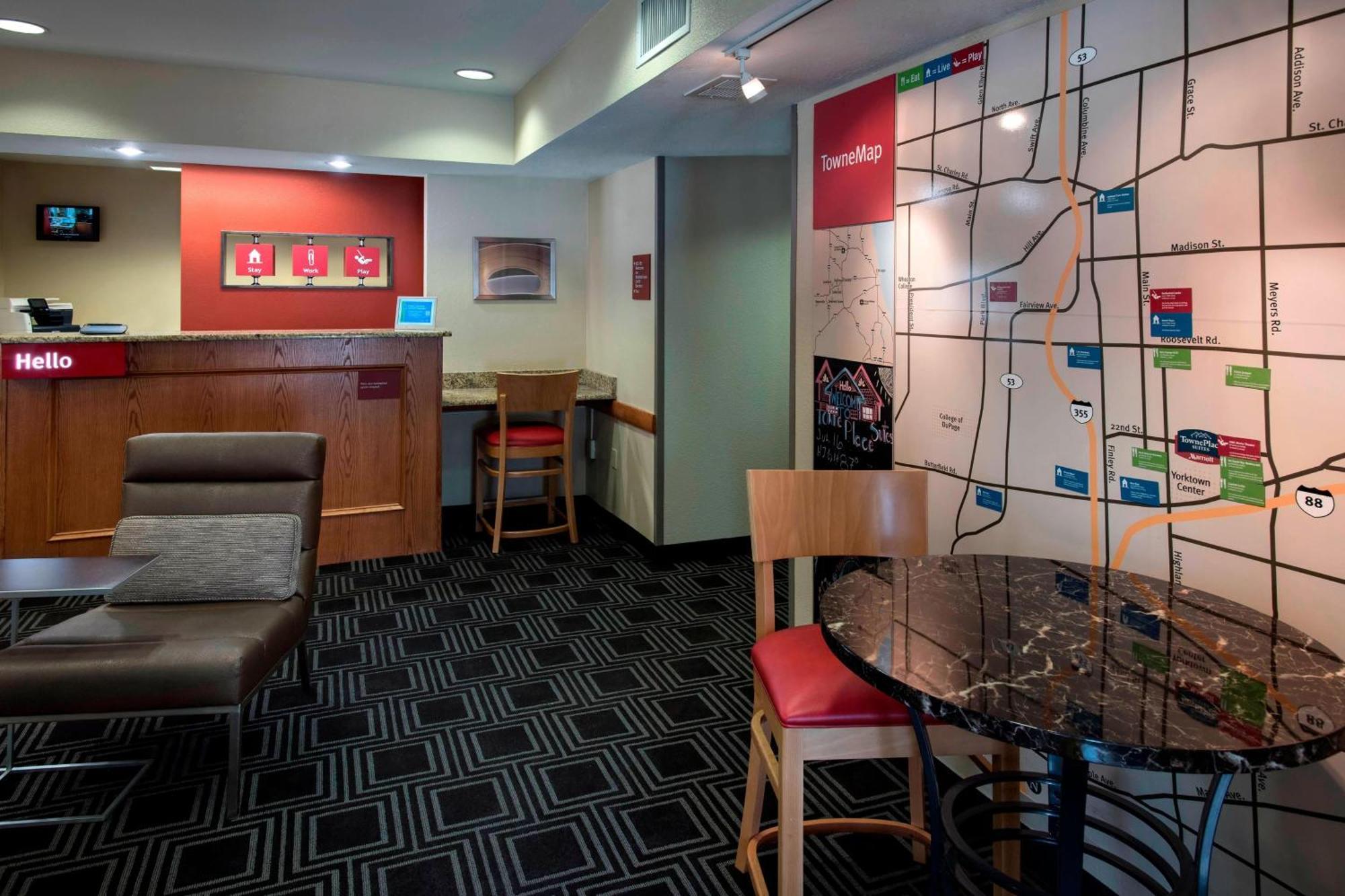 Towneplace Suites Chicago Lombard Buitenkant foto